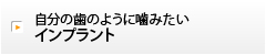 自分の歯のように噛みたいインプラント